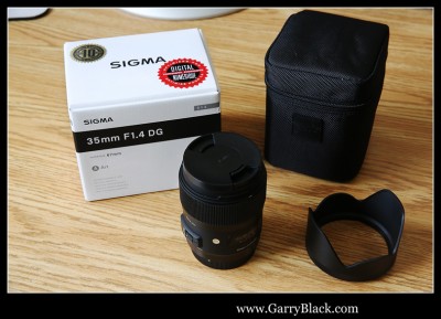 Sigma 35mm F1.4 DG HSM lens